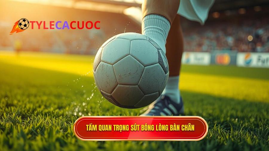 Tại sao kỹ thuật sút bóng bằng lòng bàn chân phải lại quan trọng?