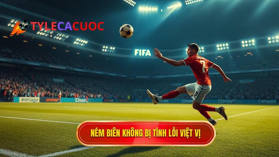 Quy định chính thức của FIFA về lỗi việt vị khi ném biên