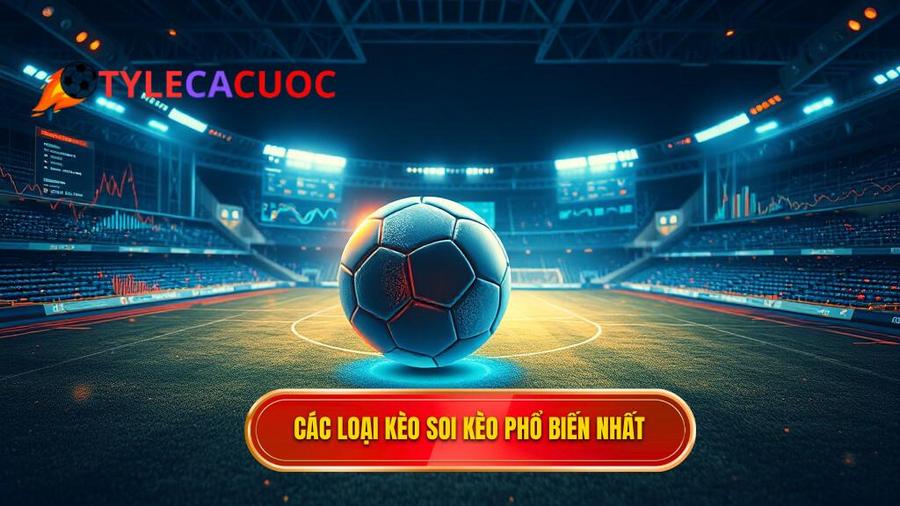 Các loại kèo phổ biến khi soi kèo trận hot nhất