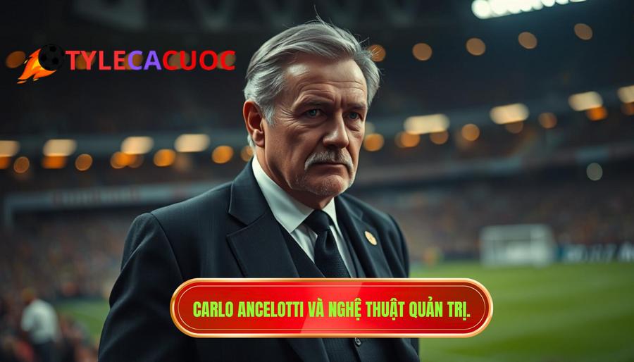 3. Carlo Ancelotti và nghệ thuật quản trị.