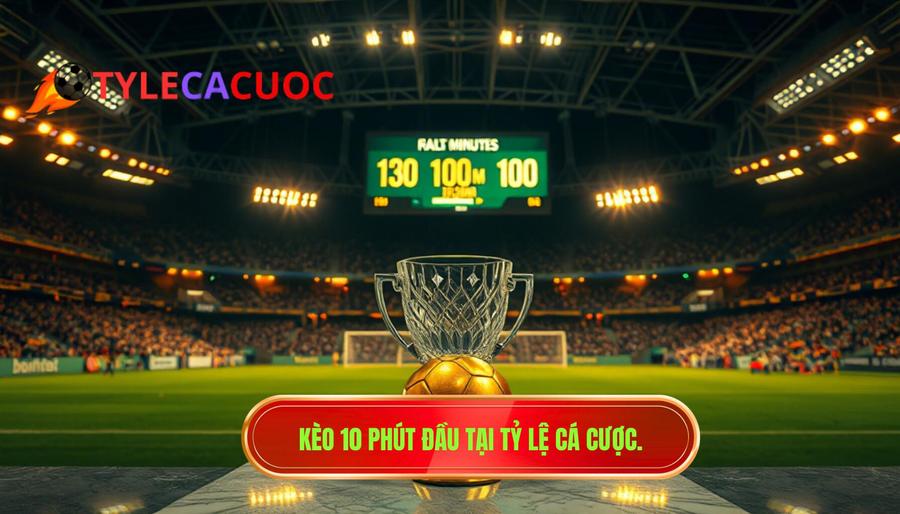 Kèo cược đội ghi bàn trong 10 phút đầu